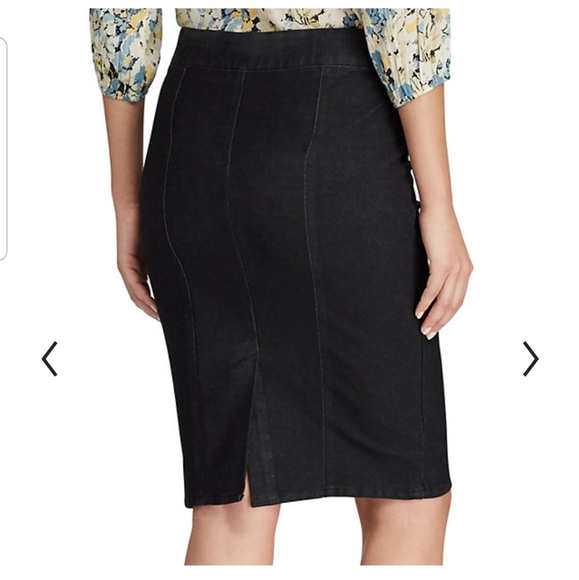 Chaps denim pencil skirt size small - Picture 2 of 7